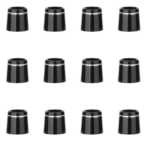 SummerHouse 12pcs Single Bright Silver Ring 0.355 0.370 Golf Iron Ferrule 0.335 Golf Wood Ferrule for Graphite/Steel Shaft