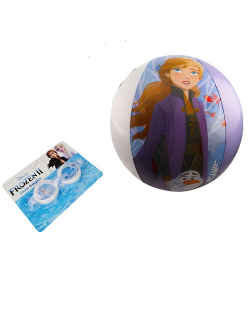 Disney Frozen Jumbo Beach Set Disney Pool Toys Bundle with Frozen Beach Ball and Goggles (Frozen Gift Set) Disney Frozen Jumbo Beach Set Disney Pool Toys Bundle with Frozen Beach Ball and Goggles (Frozen Gift Set)