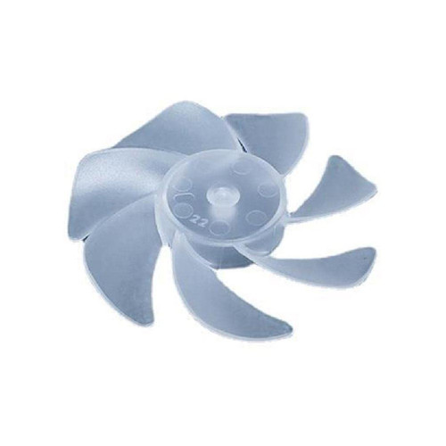 Yuisle Plastic Fan 7 Leaves Plastic Fan Replacement Seven Leaves Electric Fan for Hairdryer Motor
