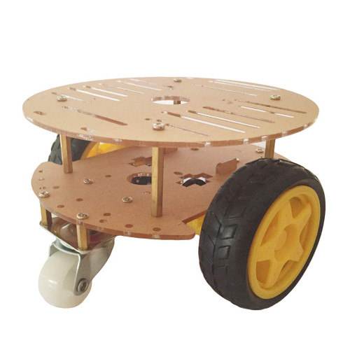 VBOTCOR 2WD Smart Robot Tracking Car Chassis Starter Kit Speed Encoder Compatible for Arduino UNO R3 DIY Electric ISP Program Project