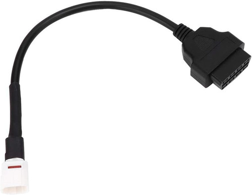 Obd2 Diagnostic Cable, 4 PIN Adapter to 16 PIN OBD II Diagnostic Cable Connector Motorcycle Scanner Diagnostic Cable