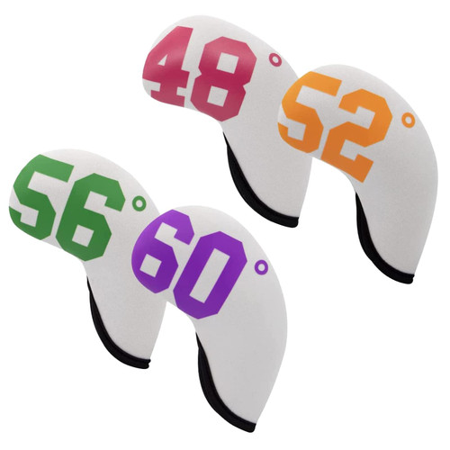 4Pcs Golf Iron Headcover Thick Watertight Neoprene Golf Iron Head Cover Golf Club Headcovers with Number Fit Most Brand Golf Club Head Protectors Golf Putter Cover Golf Iron Head Covers Set Golf Club 4Pcs Golf Iron Headcover Thick Watertight Neoprene Golf Iron Head Cover Golf Club Headcovers with Number Fit Most Brand Golf Club Head Protectors Golf Putter Cover Golf Iron Head Covers Set Golf Club