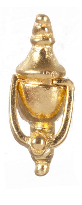 Melody Jane Dolls Houses Dollhouse Miniature Brass Door Knocker