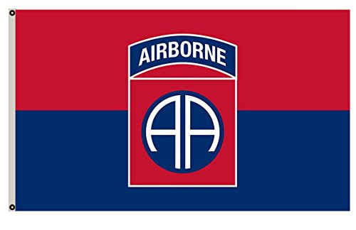 Flylife Large Flag United States Army 82nd Airborne Division Flag 3x5ft banner Flylife Large Flag United States Army 82nd Airborne Division Flag 3x5ft banner