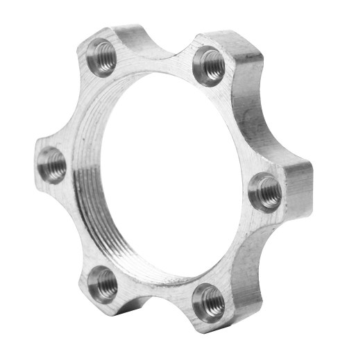 Multitools-Bicycle Freewheel Threaded Hubs Disk Disc Brake Rotor 6 Bolt Rotor Adapter Replacement Part(44MM)