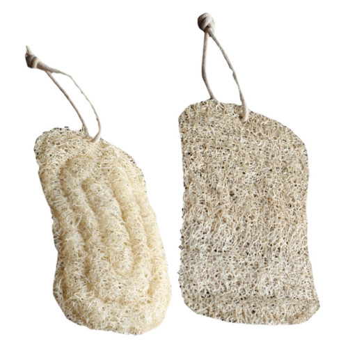 COOPHYA 2pcs loofah Dishcloth Dish sponges exfoliating Body Sponge Kitchen sponges Dish Scrub Brush Shower exfoliating Body Scrubber loofah Dish Sponge Dish Scrubber Kitchen Supplies Clean