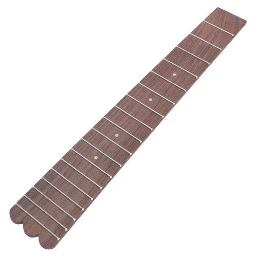 Parliky Ukulele Fingerboard Music Fret Fingerboard Ukulele Fretboard Guitar Neck Fretboard Guitar Replacement Fretboard Ukuleles Guitar Parts Ukulele Fret Board Portable White Tone Wood