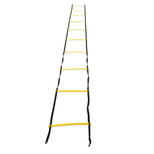 RiToEasysports Speed Training Ladder, Durable Speed Training Agility Ladder Footwork Exercise Tackle for Football Soccer Sports (Yellow)