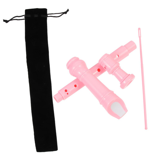 Vaguelly 1 Set 8 8 Hole Swan Clarinet - Flutes Kids Educational Children Clarinet Kids Saxophone Plastic Trumpet Toys for Infants Beginner Practice Clarinet Aldult Pupils Instrument Abs
