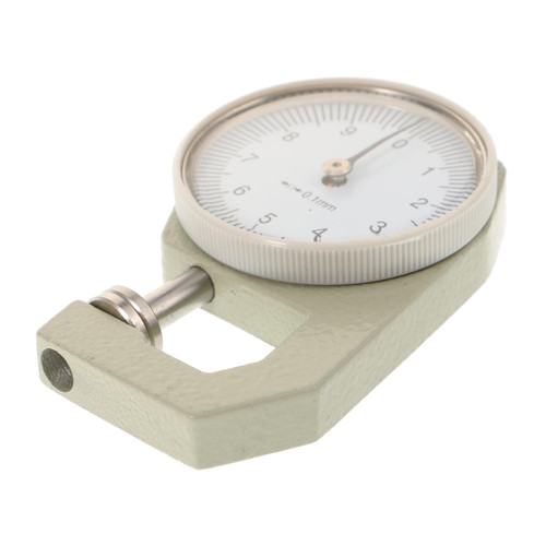 BUGUUYO Thickness Gauge Measuring Tool Precision Gauges Embossing for Leather Bead Diameter Gauge Micrometer Caliper Leather Thickness Tester Tools Depth Gauge Instrument Embossed Iron