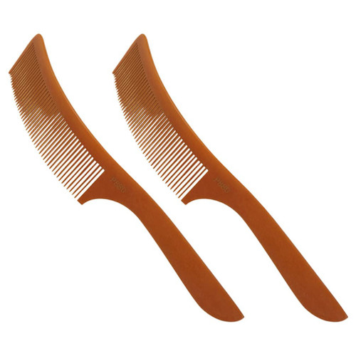 FOMIYES Barber Tools 2pcs Curved Barber Clipper Comb Flat Clipper Combs Professional Hair Cutting Comb for Haircut Hairdressing Tool Hairbrush Mens FOMIYES Barber Tools 2pcs Curved Barber Clipper Comb Flat Clipper Combs Professional Hair Cutting Comb for Haircut Hairdressing Tool Hairbrush Mens