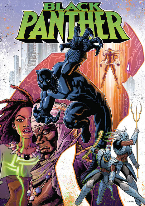 Buffalo Games - Marvel - Black Panther #19-500 Piece Jigsaw Puzzle for Adults Challenging Puzzle Perfect for Game Nights - 500 Piece Finished Size is 21.25 x 15.00