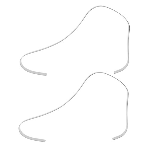 OFFSCH 2pcs Shoe Stretcher Sandals Display Rack High Heels Holder Display Riser Shoe Shaper Insert Sandals Holder Shelf Shoes Shoe Display Rest Storage Rack Stainless Steel Metal