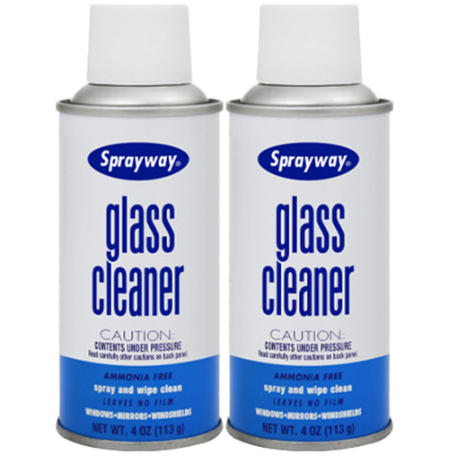 Sprayway Glass Cleaner 4OZ (2 Packs)