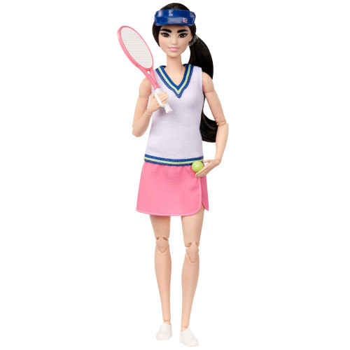 ?Barbie Doll & Accessories, Career Tennis Player Doll with Racket and Ball 22 Inch