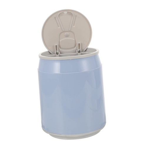 Ciieeo Desktop Trash Can Mini Trash Cans Mini Trashcan Trash Cans with Lids Mini Stepper Outdoor Trashcan Creative Wastebasket Tabletop Trash Bin Car Decorate Plastic Office Push Type