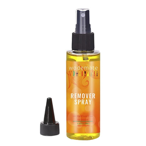 Tape in Extension Remover 118ML,Wig Glue Remover Adhesive Fast Acting,Removes Hair Glue,Wig Tape,Double Sided Extension Tape(Yellow)