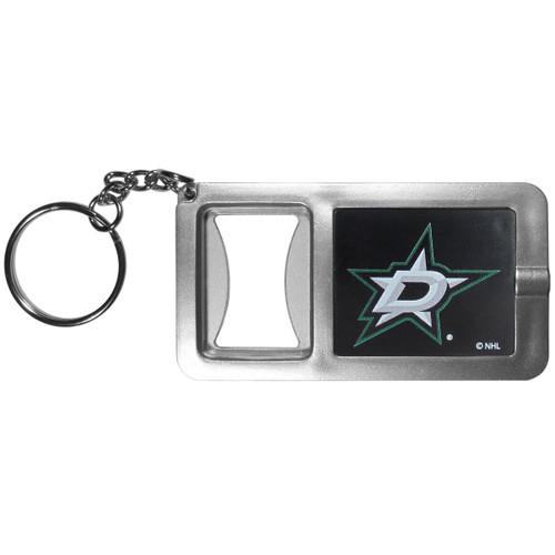NHL Siskiyou Sports Fan Shop Dallas Stars Flashlight Key Chain with Bottle Opener One Size Black NHL Siskiyou Sports Fan Shop Dallas Stars Flashlight Key Chain with Bottle Opener One Size Black