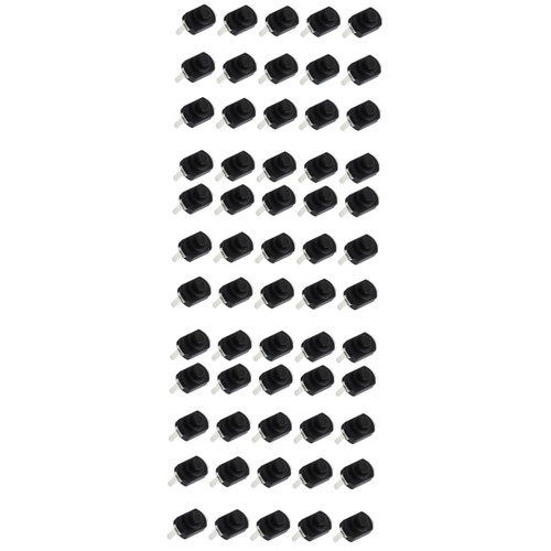 60 Pcs The Ys Switch Mini On- Off SMD Micro Tact Switch Tactile on Off Electric Torch Switch Micro Tactile Switch Flashlight Switch Led Tact Latching Tactile Pass