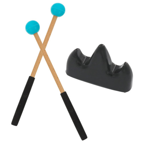 Milisten 1 Set ethereal drum sticks percussion instrument drumsticks bass drum mallet kids instruments musical instrument percussion accessories Wood with support percussion drum student