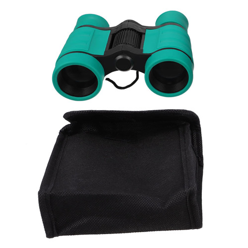 HOMSFOU Telescope Binoculars Outdoor Exploring Binocular Camping Binocular Compact Binocular Kids Binocular Outdoor Sightseeing Binocular Birthday Present Small Plastic Child