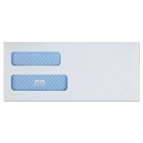 Universal Open-End Business Envelope, 6 3/4, Square Flap, Gummed Closure, 3.06 x 6.6, White, 125/Box