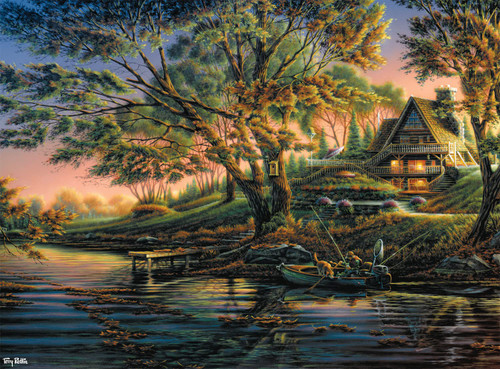 Buffalo Games - Terry Redlin - Close to Paradise - 1000 Piece Jigsaw Puzzle for Adults Challenging Puzzle Perfect for Game Nights - 1000 Piece Finished Size is 26.75 x 19.75 Buffalo Games - Terry Redlin - Close to Paradise - 1000 Piece Jigsaw Puzzle for Adults Challenging Puzzle Perfect for Game Nights - 1000 Piece Finished Size is 26.75 x 19.75