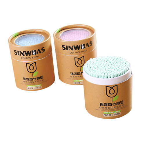 Mipcase 3 Boxes Ear Swab Cotton Swabs for Makeup Buds Swabs for Kids Infant Cotton Swabs Cotton Tipped Applicators Baby Cotton Buds Makeup Swabs Ear Cleaning Buds Double Head Makeup Stick