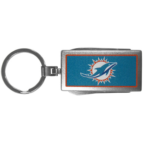 Siskiyou Sports NFL Miami Dolphins Multi-Tool Key Chain Siskiyou Sports NFL Miami Dolphins Multi-Tool Key Chain