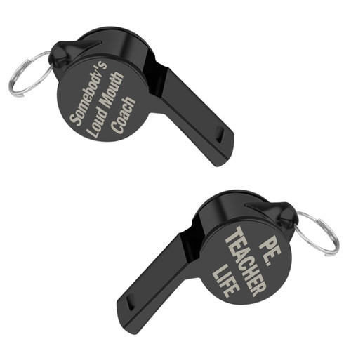 TGBJE PE Teacher Whistle Coaches Whistle Gift Somebody's Loud Mouth Coach Gift Coach Thank You Gift Best PE Teacher Ever Whistle Gift (Mouth Coach Whistle)