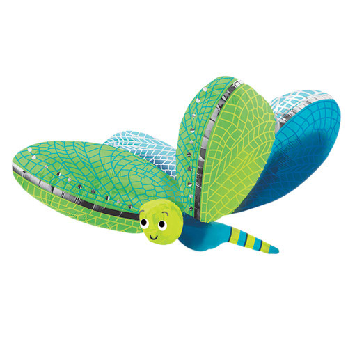 Cheerful Dragonfly Jumbo 40" Foil Party Balloon by Anagram Cheerful Dragonfly Jumbo 40" Foil Party Balloon by Anagram