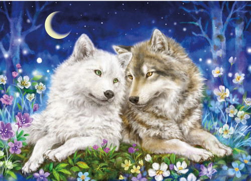 Ceaco - Wolves - Kayomi Harai - 1000 Piece Jigsaw Puzzle
