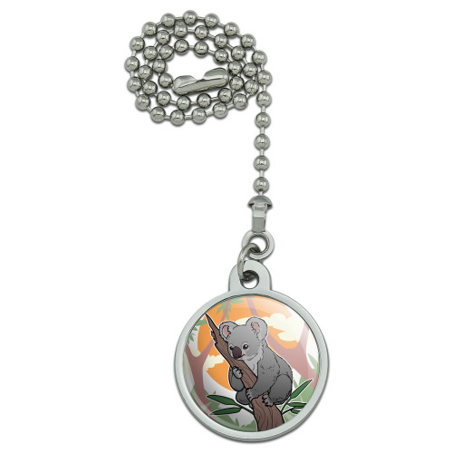 GRAPHICS & MORE Koala Resting on Eucalyptus Tree Ceiling Fan and Light Pull Chain
