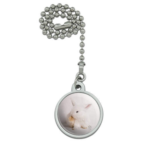 GRAPHICS & MORE Lop Ears Miniature Bunny Rabbit Ceiling Fan and Light Pull Chain