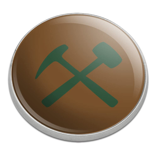 GRAPHICS & MORE Montana Tech of The University of Montana Secondary Logo Golfing Premium Metal Golf Ball Marker