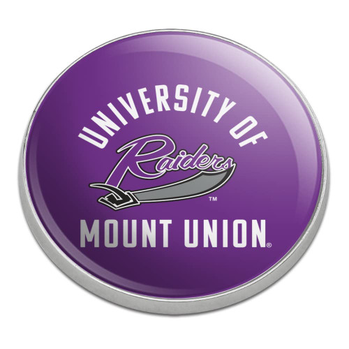 GRAPHICS & MORE University of Mount Union Raiders Golfing Premium Metal Golf Ball Marker