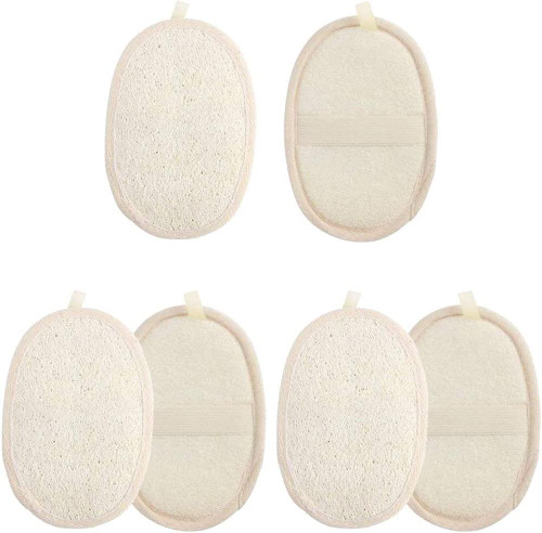 6PCS Exfoliating Loofah Pads,Natural Luffa Sponge Exfoliating Loofah Sponge Pad Scrub Loofah Sponge Body Scrubber Brush Luffa Pads Bath Shower Sponge Loofahs Natural Sponge Brush for Men Women 6PCS Exfoliating Loofah Pads,Natural Luffa Sponge Exfoliating Loofah Sponge Pad Scrub Loofah Sponge Body Scrubber Brush Luffa Pads Bath Shower Sponge Loofahs Natural Sponge Brush for Men Women