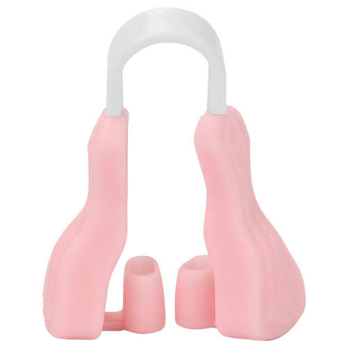 Soft Silicone Nose Shaper Clip, Nose Up Lifting Nose Shaper Lifter Travel Portable Nose Bridge Straightener Corrector Nose Lifter Nose Slimmer for Women Men (Pink)
