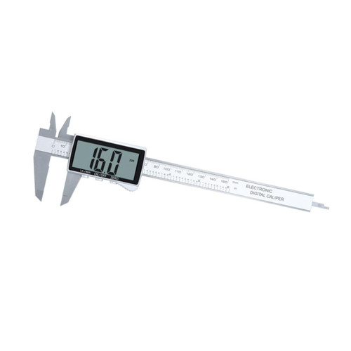 Mobestech 1pc Electronic Vernier Caliper Digital Micrometer Jewelry Measuring Tool Digital Dial Caliper Angle Tools Digital Calipers Repair Tool Scale High Strength Plastic Measuring Ruler