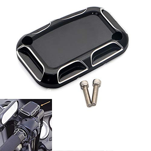 CNC Left Brake Master Clutch Cylinder Covers For Harley Touring Electra Glide Road Glide Road King Street Glide 2008-2014