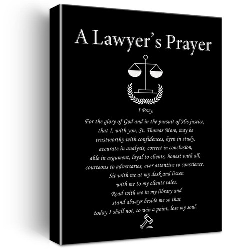 Inspirational Quote Canvas Wall Art Lawyers Prayer Canvas Print Positive Lawyer Painting Law Office Wall Decor Framed Graduation Retirement Gift 12x15 Inch Inspirational Quote Canvas Wall Art Lawyers Prayer Canvas Print Positive Lawyer Painting Law Office Wall Decor Framed Graduation Retirement Gift 12x15 Inch
