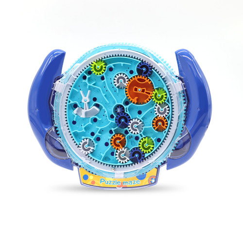 3D Maze Puzzle Games for Kids, Gravity Maze Game, Gravity Ball Educational Toys for Kids 4-8, Brain Teasers Puzzle Toys Gifts for Kids Teens - Blue