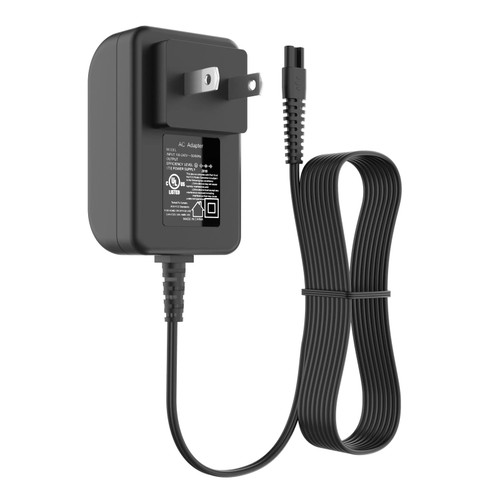 HIENADTOR Compatible with Pritech BCM 1138 Electric Feet Callus Removers Power Cord Charger with UL Fit for Pritech PR-2888 Hair Trimmer Power Supply Replacement