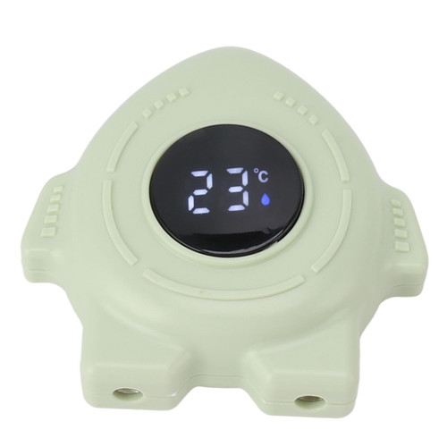 Baby Bath Thermometer, Water Temperature Thermometer Digital Display Baby Room Temperature for Bath (Green)