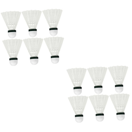 Happyyami 12 Pcs Stable Shuttlecocks Badminton Shuttlecocks Playing Shuttlecocks Badminton Game Ball Birdies Badminton Balls Kid Badminton Shuttlecock for Badminton Outdoor Child Pack White Happyyami 12 Pcs Stable Shuttlecocks Badminton Shuttlecocks Playing Shuttlecocks Badminton Game Ball Birdies Badminton Balls Kid Badminton Shuttlecock for Badminton Outdoor Child Pack White