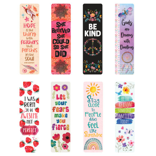 Raymond Geddes Inspiration Bookmarks for Kids (48 Pack)