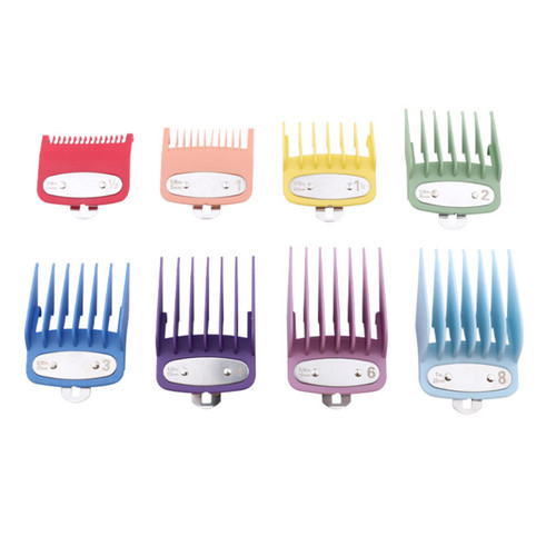 SIMBAE Hair Clipper Guards 8PCS Hair Clipper Guide Combs Hair Clipper Guards Cutting Guides Limit Combs Attachments Hair Salon Tool Set SIMBAE Hair Clipper Guards 8PCS Hair Clipper Guide Combs Hair Clipper Guards Cutting Guides Limit Combs Attachments Hair Salon Tool Set