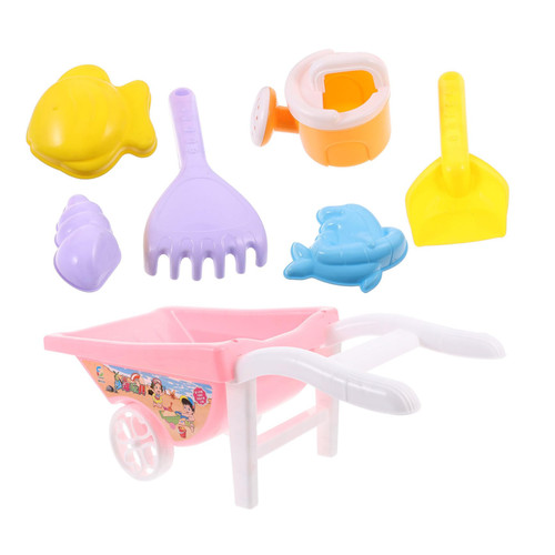 ifundom 1 Set Beach Toy Small Sand Shovels Sandpit Sand for Kids Sand for Sand Pit Sand Toys for Kids Sand Watering Can Kids Beach Playset Kids Funny Toy Child Tool Plastic Outdoor