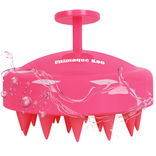 Scalp Massager Shampoo Brush, Unimaque Koo Scalp Brush Head Massager, Hair Scrubber Shower Brush Scalp Exfoliator Brush for Dandruff, Scalp Scrub for All Hair Types of Men, Women, Kids & Pets(Carmine) Scalp Massager Shampoo Brush, Unimaque Koo Scalp Brush Head Massager, Hair Scrubber Shower Brush Scalp Exfoliator Brush for Dandruff, Scalp Scrub for All Hair Types of Men, Women, Kids & Pets(Carmine)