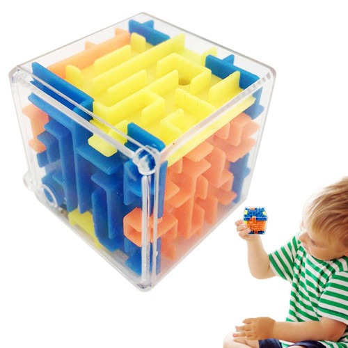 Dchaozhen 3D Brain Teaser Puzzles for Kids | Brain Teaser Fidget Toy | Maze Challenge Toy, Maze Magic 3D Cube Brain Teaser Fun, Educational, and Entertaining Puzzle Ball for Kids